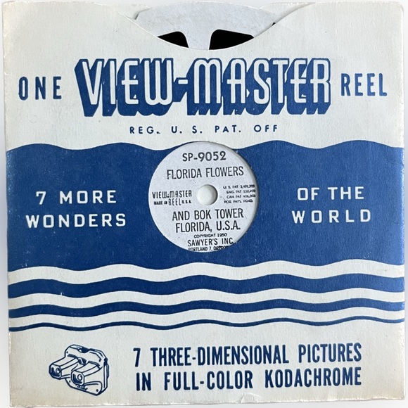 🎈$5 add on - VIEW-MASTER SP-9052 “Florida Flowers and Bok Tower Florida, USA.” - Picture 2 of 3